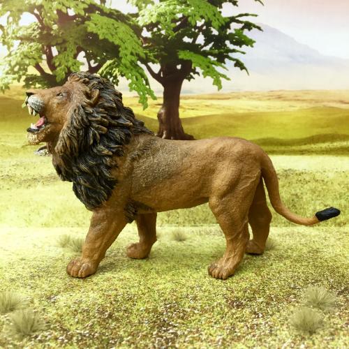 Papo 50227 D'Or Lion Singe 8,5 cm Animaux Sauvages